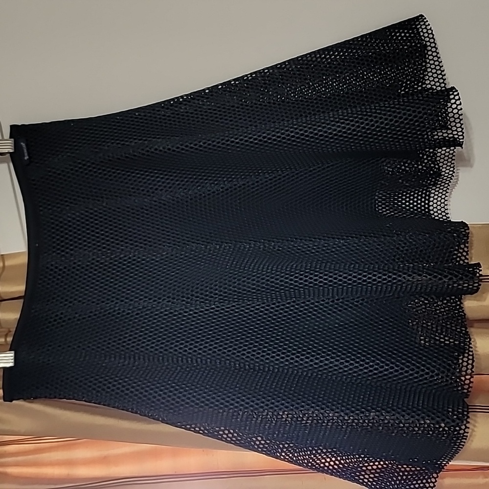 Moncler fishnet skirt. Size small